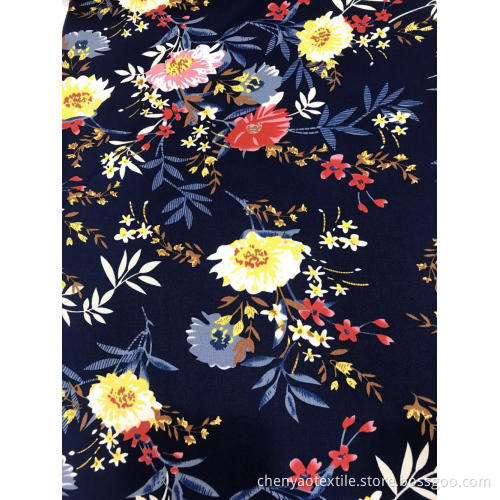High Spendex  Printed Fabric For Dress
